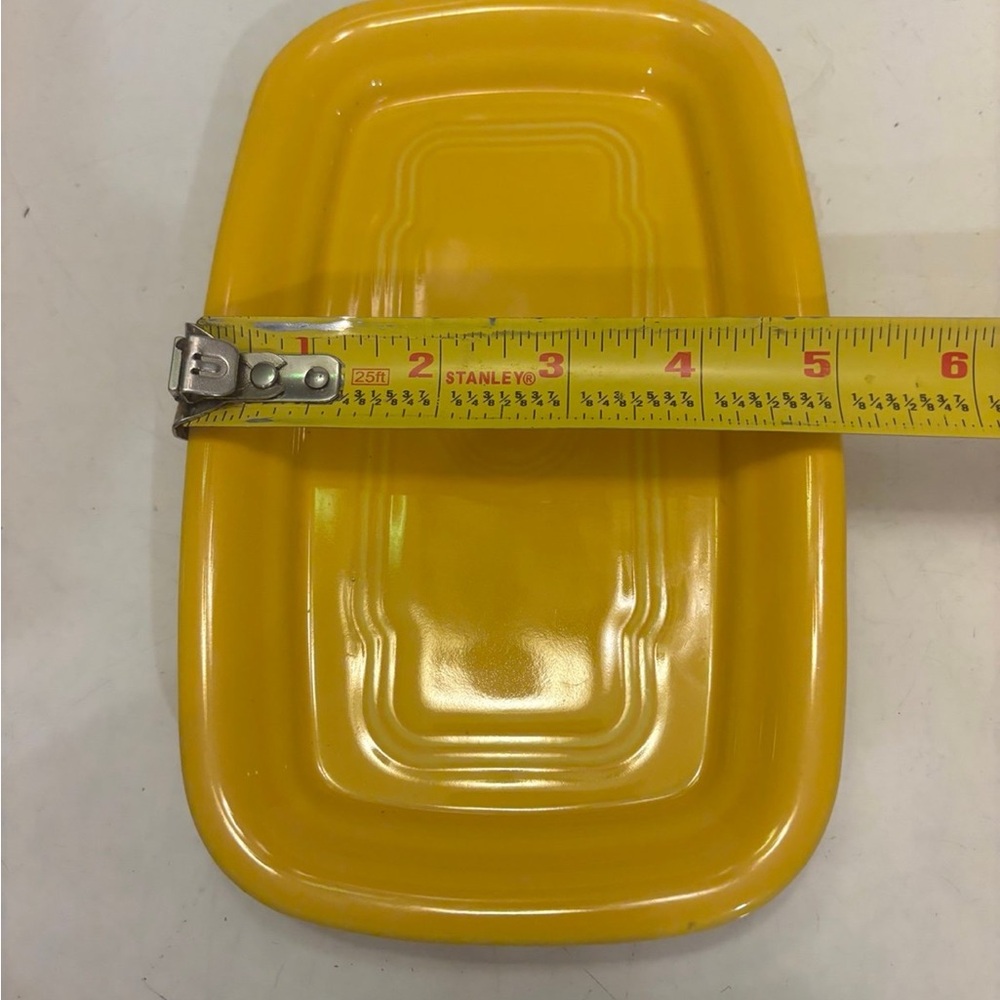 Fiesta ware Butter Dish XL in Sunflower - Picture 7 of 11